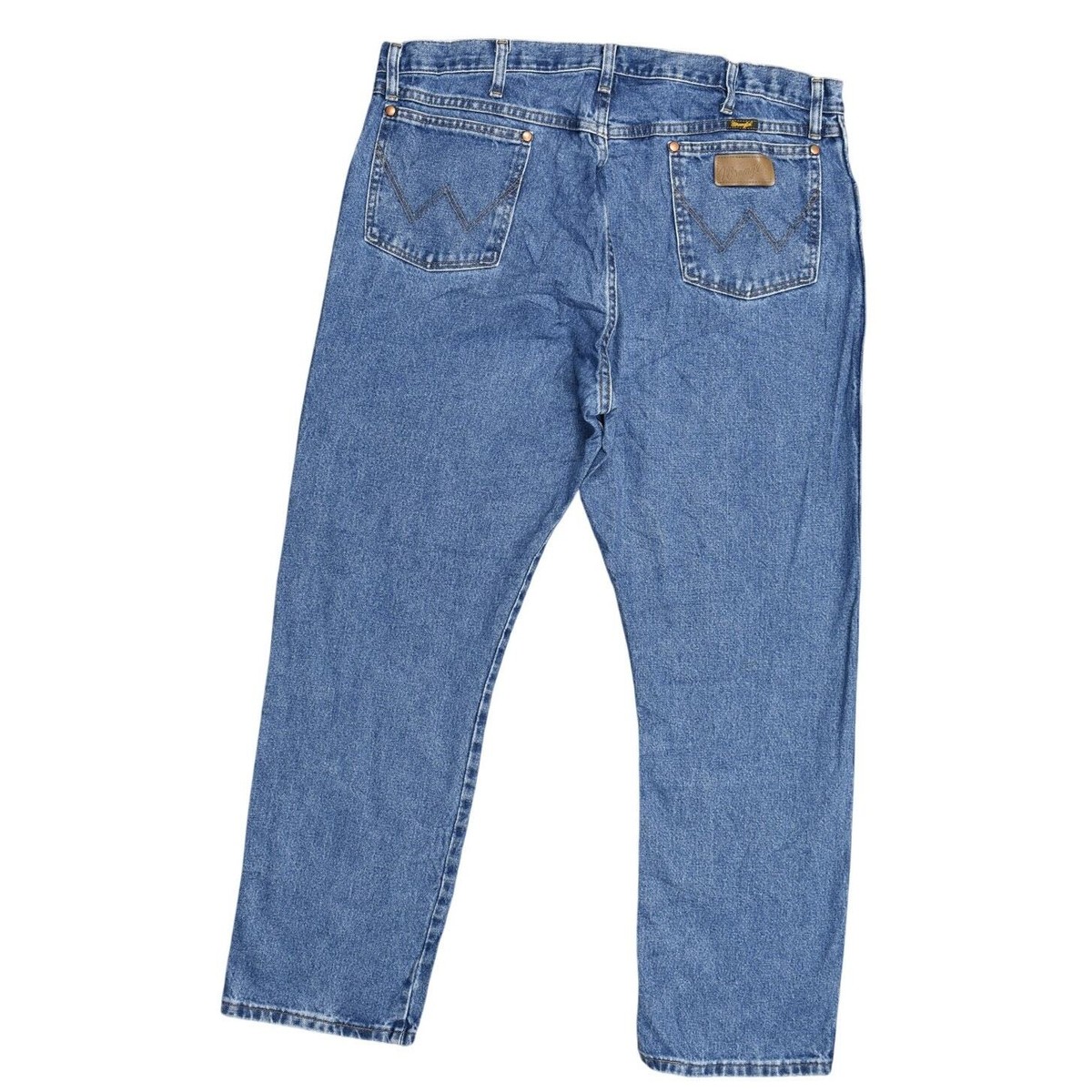 Wrangler Blue Men's Straight Jeans Sz 40x32 Cotton Western 13MWZGK - Main Image