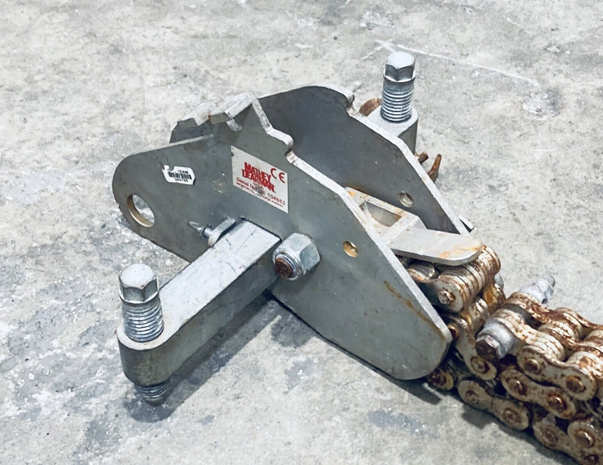 MATHEY DEARMAN DC 600 C CHAIN PIPE CLAMP 8-ft STEEL JACKBAR 2