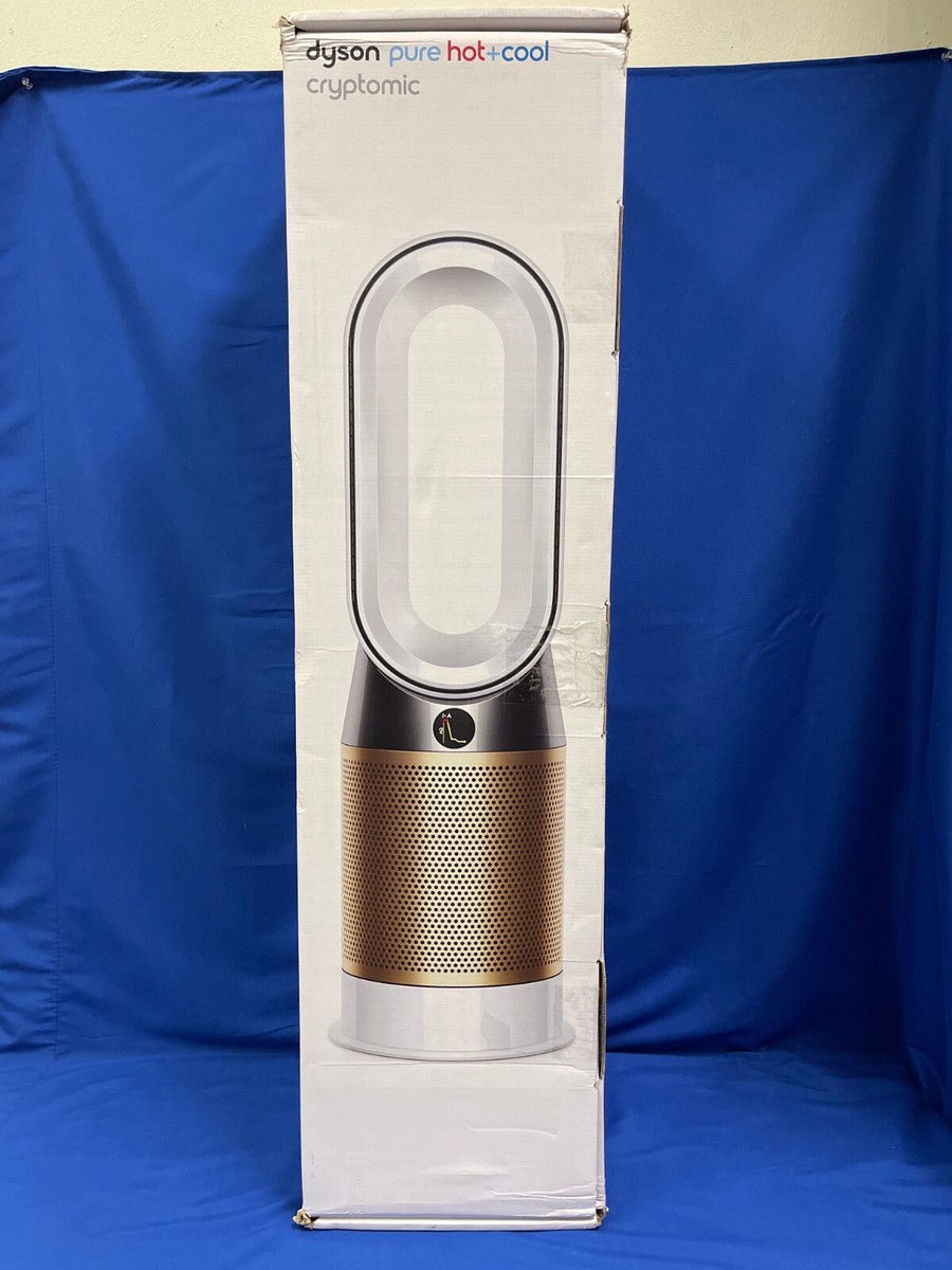 Dyson HP06 Cryptomic Pure Hot+Cool Tower Fan Heater Air Purifier White/Gold  NEW! | eBay