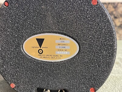 JBL LE85 二個セット JBL LE85 8Ω ドライバーユニット ペア / 札幌の中古オーディオ