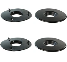 Pair Set of 2 Rear Coil Spring Insulators Moog for Jeep TJ Wrangler 97-06