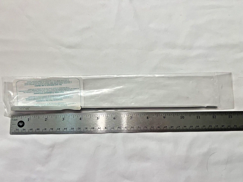 Cureta endocervical Miltex 30-1382 Kevorkian-Younge 2 mm X 12 mm bucle 12-1/4" L Foto 3 de 3