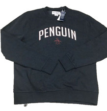 Original Penguin,Munsingwear Brand Logo Crew Neck Sweatshirt ,DARK SAPPHIRE, L.