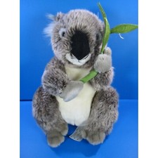 FAO Schwarz Koala Bear Plush Stuffed Animal 12" with Eucalyptus Realistic