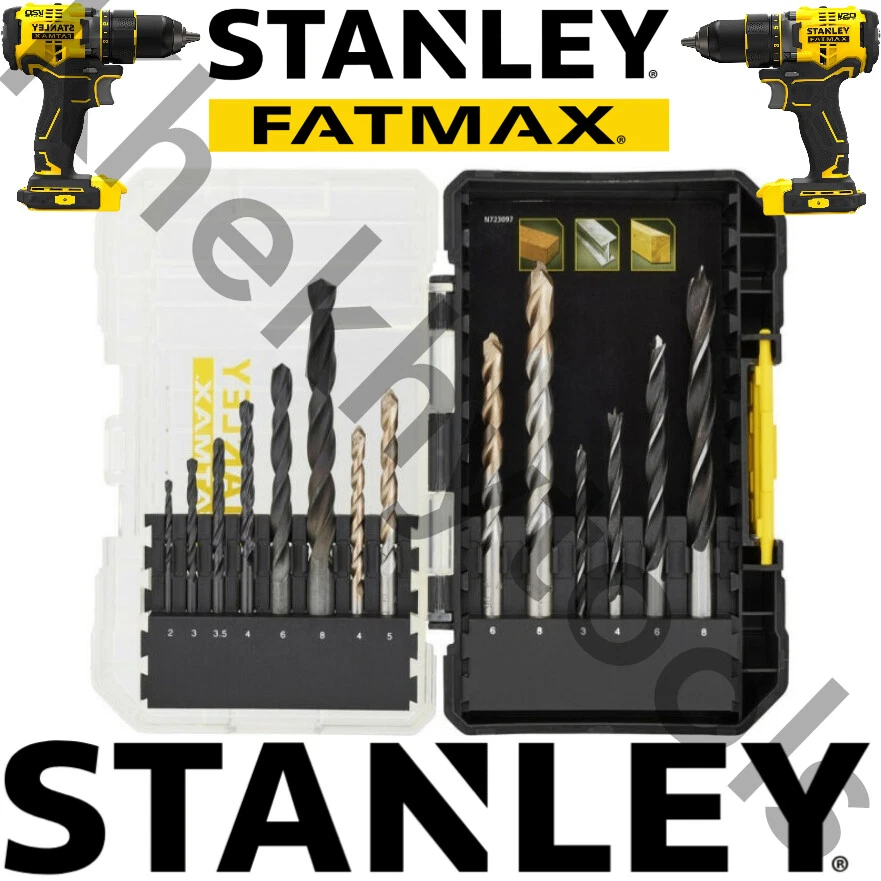 Stanley fatmax drill bit set online