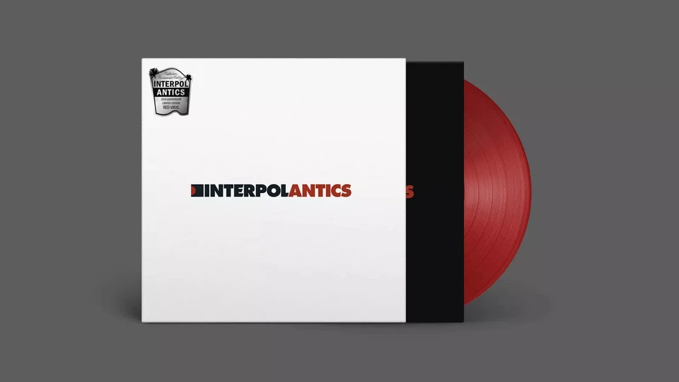 INTERPOL LP Antics RED VINYL 20th Anniversary Ltd Edition NEW Sealed In STOCK - Image 3 of 4