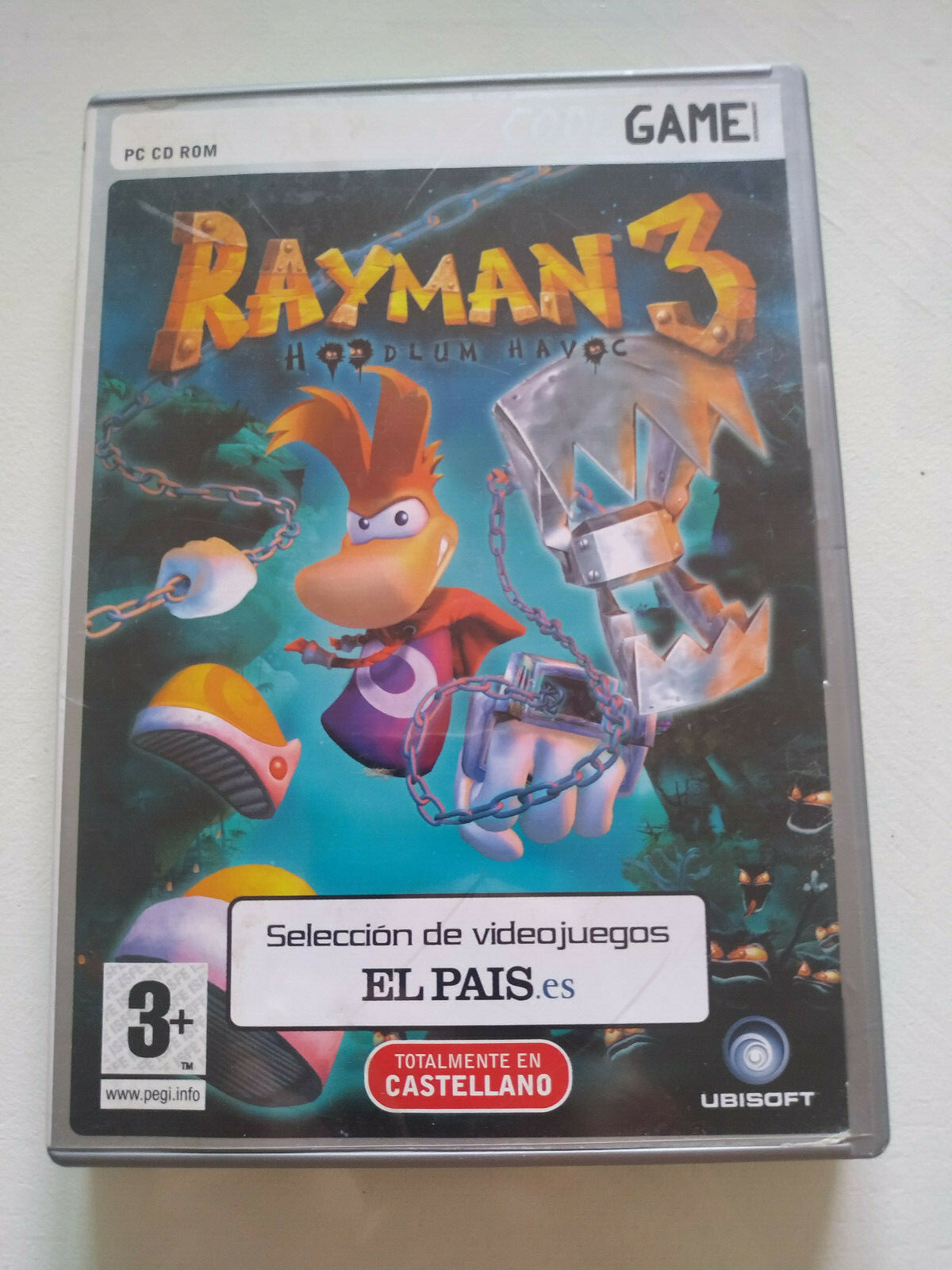 Rayman 3 Hoodlum Havoc Ubisoft - Game Para PC CD-Rom Edic Spain - 2T