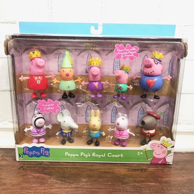 peppa pig royal court 10pk