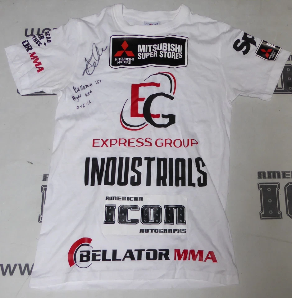 Anastasia Yankova Signed Bellator 152 Fight Used Worn Walkout Shirt PSA/DNA MMA - Image 2 of 4