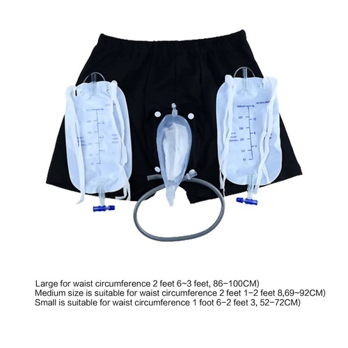 Reusable Urinary Receiver for Men Elderly Urine Collector Kit Panties Fixed New - Picture 6 of 18