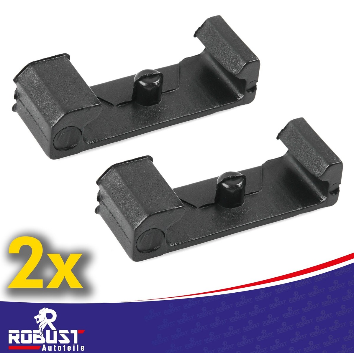2X SCHARNIERCLIP FÜR HECKKLAPPE FÜR OPEL ASTRA H VECTRA C 24427457  