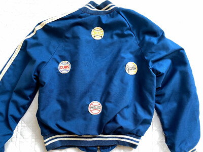 1950s 1960s Baseball Bomber Varsity Jacket Youth 14 Mets