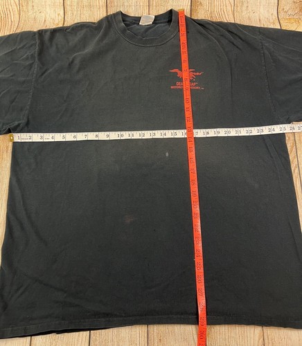 Vintage Distressed Deals Gap The Dragon Motorcycle Resort Biker T Shirt 2XL - Picture 5 of 8