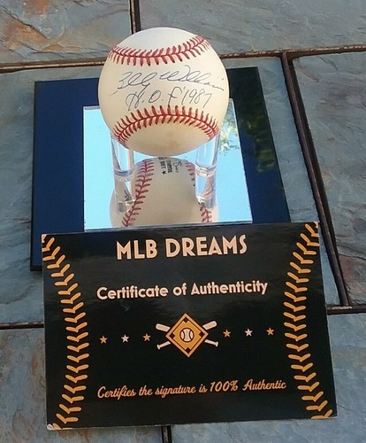 SIGNED CHICAGO CUBS A'S HOF BILLY WILLIAMS NL BASEBALL 6X ALL STAR ROY PROOF COA