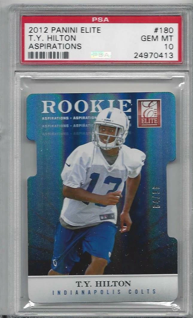 TY Hilton Panini Elite #180 Aspirations