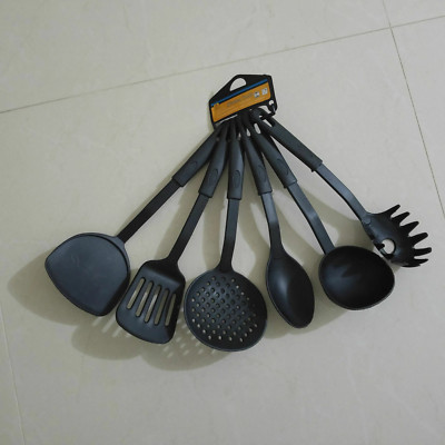 2X 6PC Qualität Kunststoff Küchenwerkzeug Besteck Utensilien Set