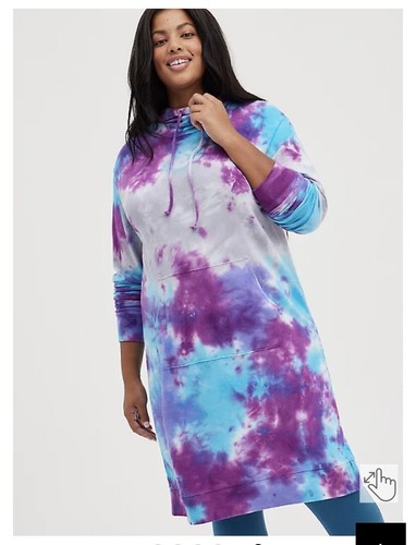 Torrid Plus Size ~NWT HOODED DRESS 