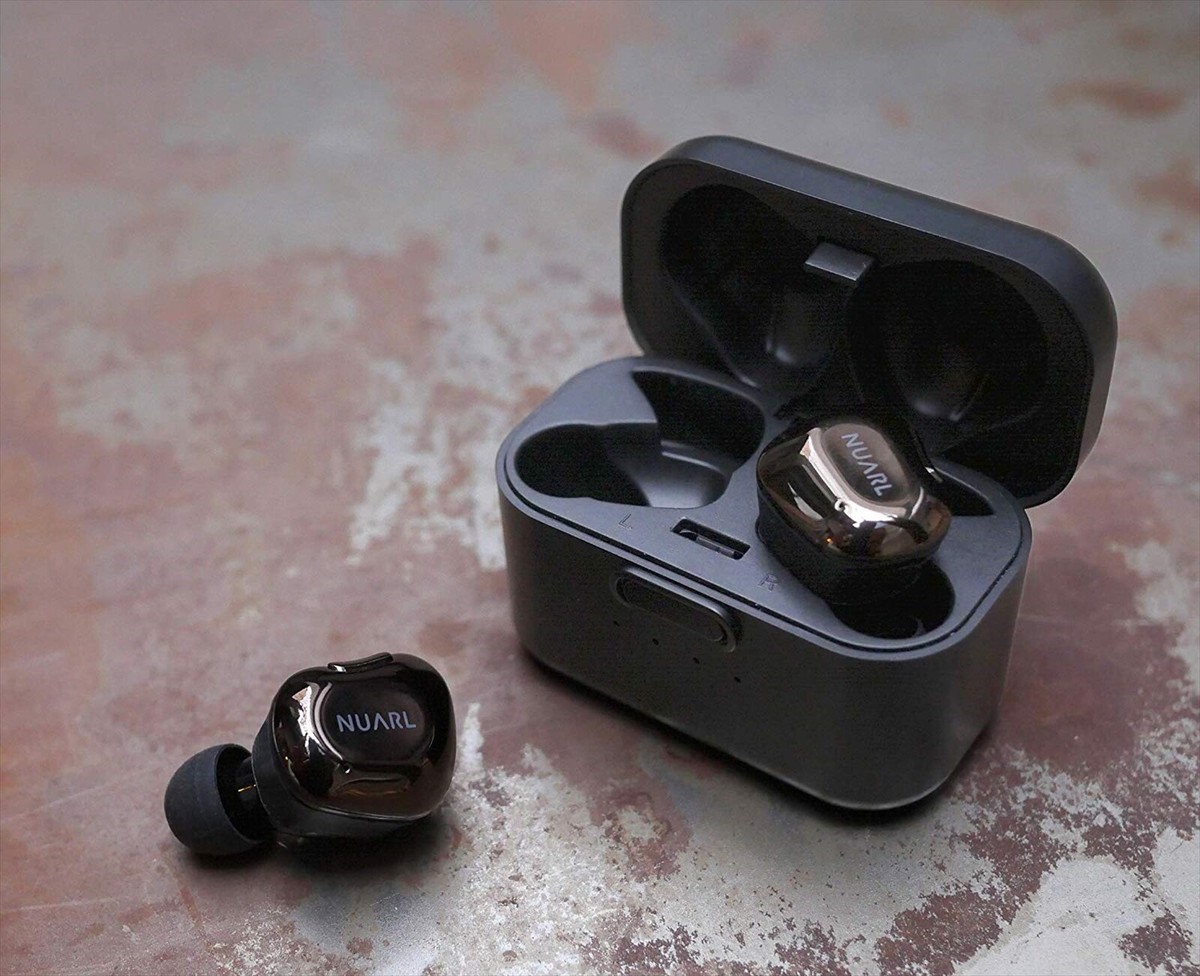 NUARL Earphone Black Gold NT01AX HDSS True Wireless Stereo NUARL Earphone Black Gold NT01AX HDSS True Wireless Stereo