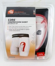 Shock Doctor Core Compression Short With Bio-Flex Cup Size Youth Small