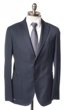 NWT BOGLIOLI K Jacket Navy Wool Unconstructed Hopsack Sport Coat 40 R EU 50 