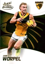 2022 HAWTHORN HAWKS AFL Card JAMES WORPEL Optimum