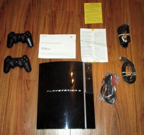 Sony Playstation 3 PS3 Fat 40GB CECHG01 in Box - Picture 6 of 12