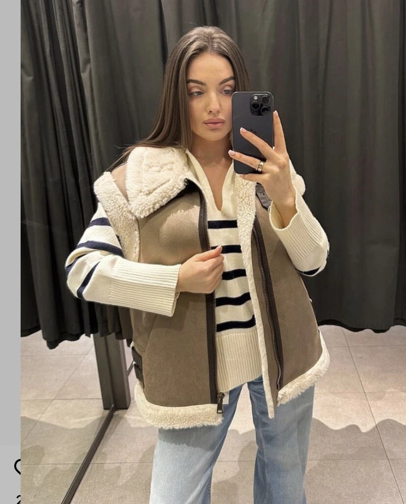 Gilet long zara new arrivals