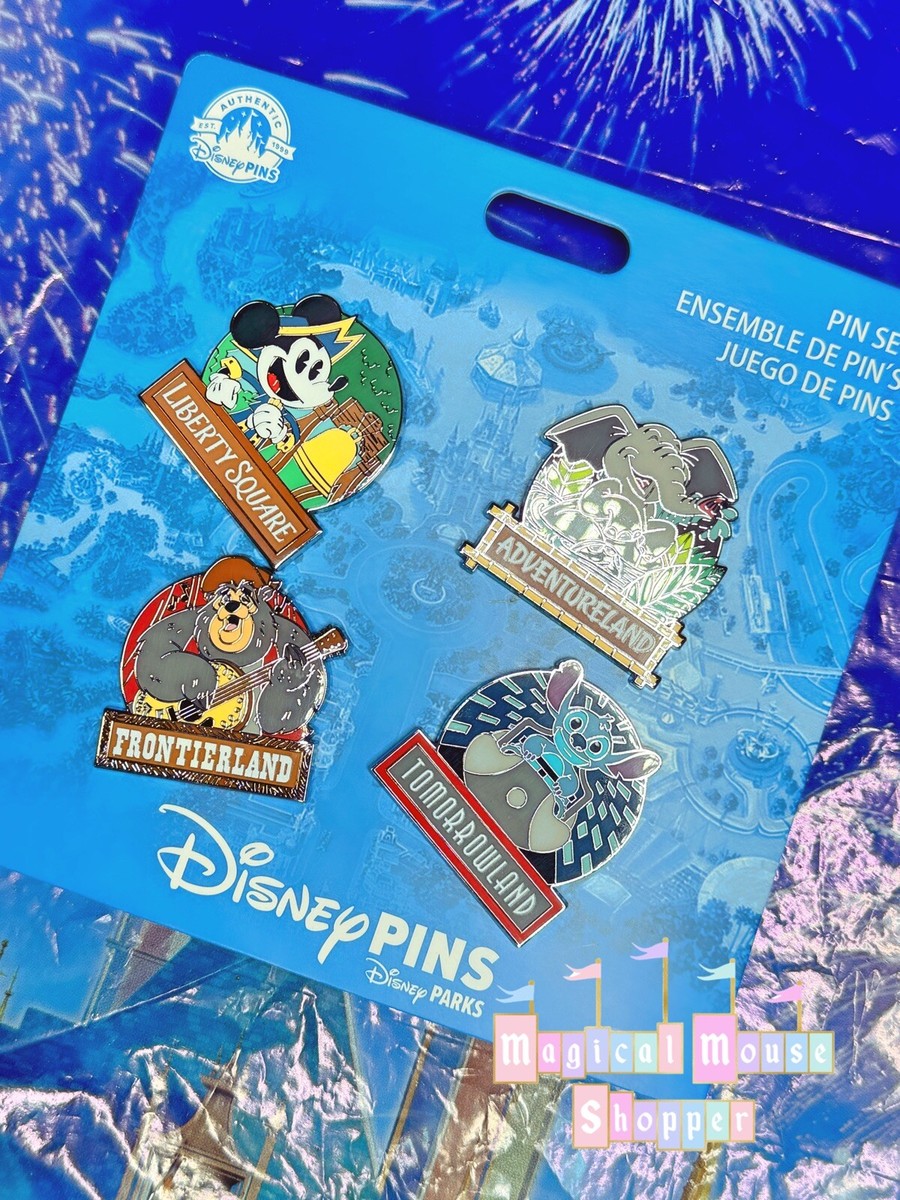 2024 Disney Parks Magic Kingdom Booster 4 Pin Set OE Country Bears