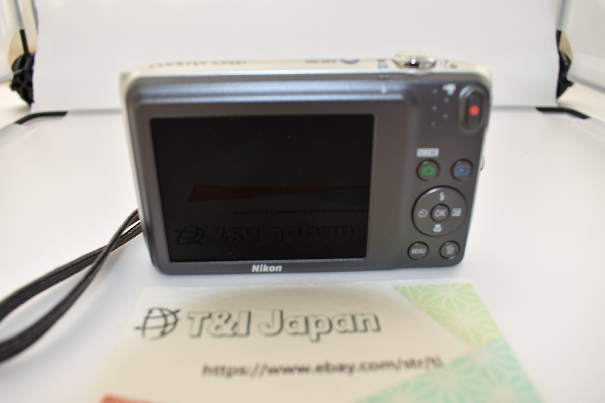 Buy Nikon COOLPIX S3500 20.1MP Digital Camera - Silver
