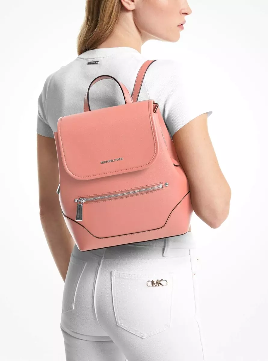 Micheal kors on sale pink backpack