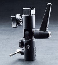 Calumet MF6830 Flash Shoe Adapter Swivel Light Stand Umbrella Holder Bracket