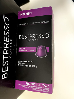 Bestpresso Coffee for Nespresso Machine 600 pods Intenso Blend - High Intensity 