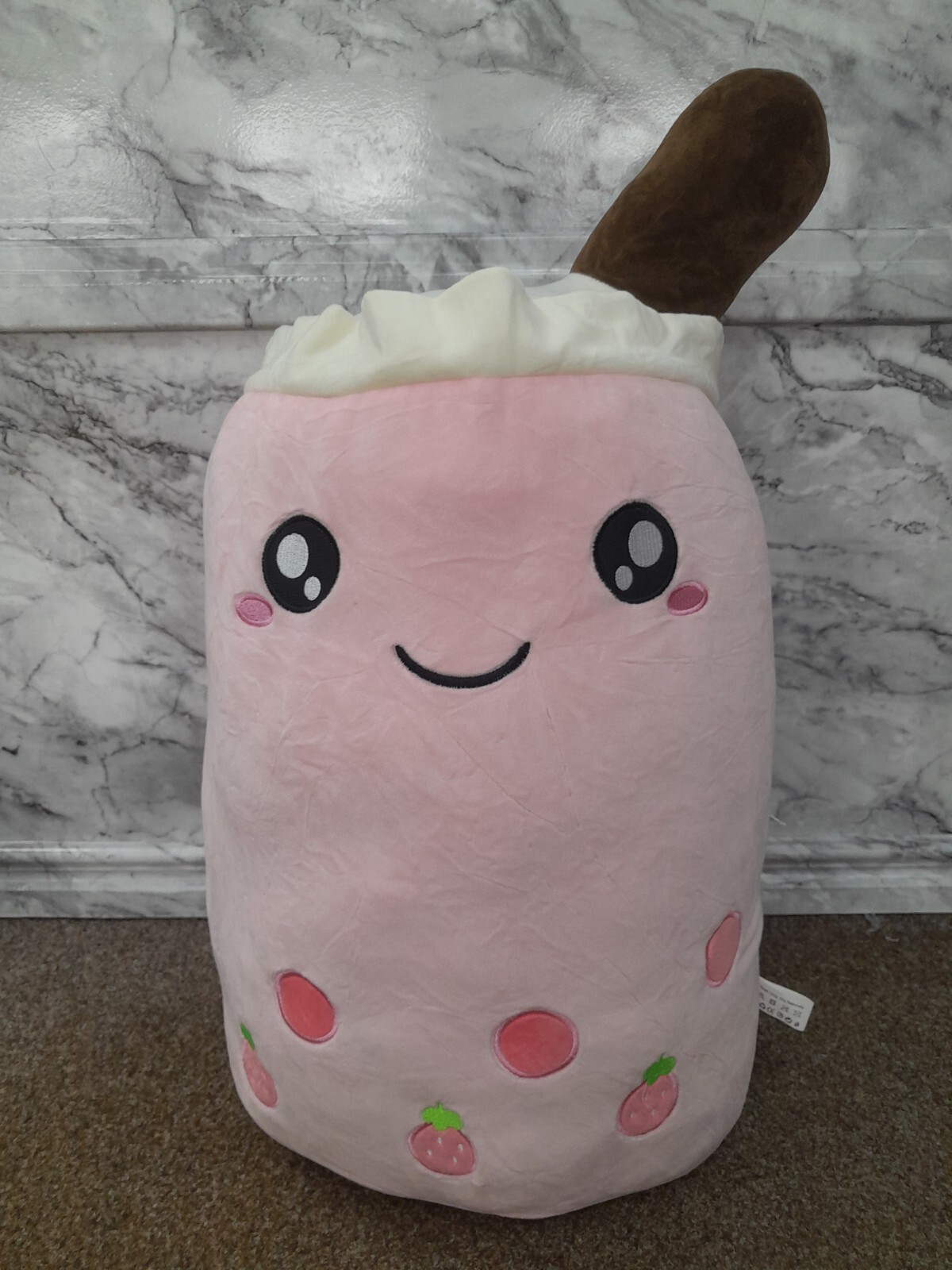 Bubble Tea Boba Cup 70cm Squishmallow Cute Soft Plush Toy Soft Kawaii