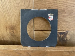 *Exc+5* Wista 99x96 Linhof Size Lens Board for #3 No.3 Shutter From Japan