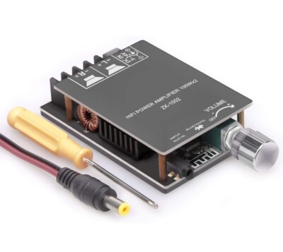 ZK-1002 Amplifier Board with TPA3116D2 Chip Bluetooth