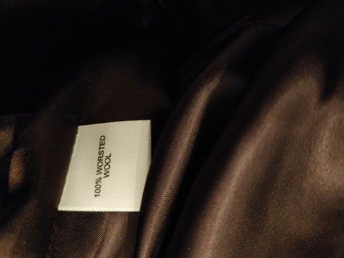 NWT Austin Reed Women's 8 Worsted Wool Blazer Jacket Brown - Picture 4 of 12