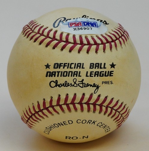 Rich Goose Gossage Signed C. Feeney National League Baseball PSA/DNA COA Padres - Picture 10 of 24
