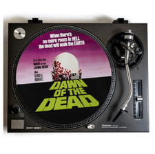 DAWN OF THE DEAD Turntable Slipmat for Vinyl Records 12" DJ Slip Mat horror
