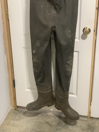 Bone dry redhead chest waders 200 mens sz 8 , sz 10 boot - Picture 2 of 7