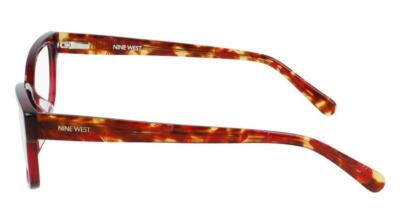 Eyeglasses NINE WEST NW 5198 X 650 Burgundy NEW NINE WEST NW 5198X 650 Burgundy Eyeglasses 57/15/140 | eBay main image 3