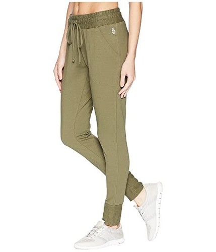 Olive Green Drawstring Small High Rise 