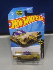 2022 Hot Wheels Batman TV Series Batmobile Batman Series #4/5 Gold Free Shipping
