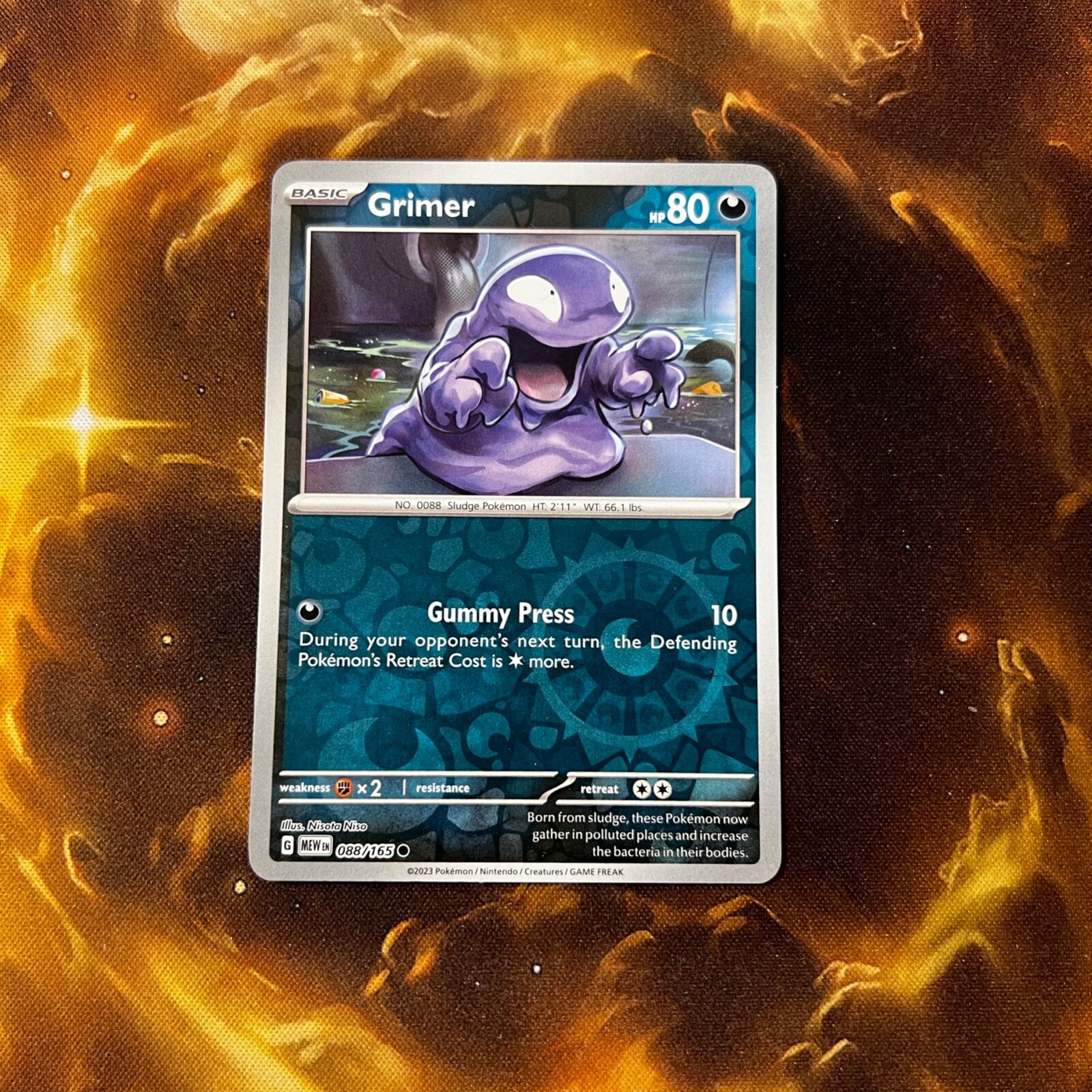 Grimer Reverse Holo Scarlet & Violet 151 Pokemon TCG Card eBay