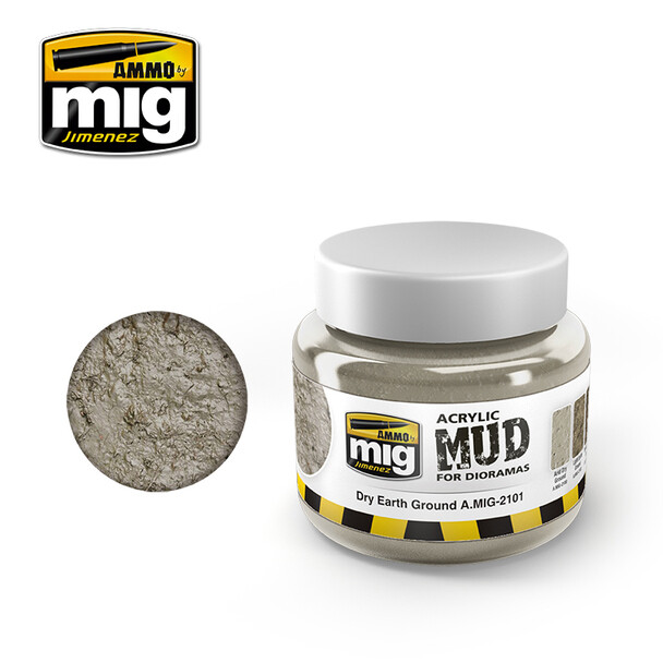 AMMO by Mig Jiménez Acrylic Mud and Textures Paint 250ML - choose