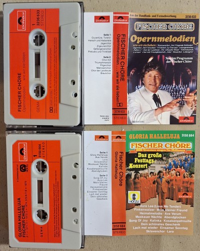 Konvolut 4 MCs Fischer Chöre - 1976-1979 - Musikkassette Cassette - Picture 4 of 4