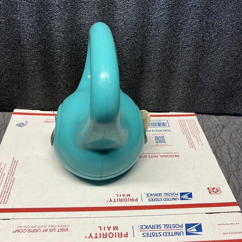 Campana para hervidor de agua de 15 lb de Ultralife - Estuche de plástico verde azulado - Fácil de sostener fácil de agarrar Foto 2 de 4