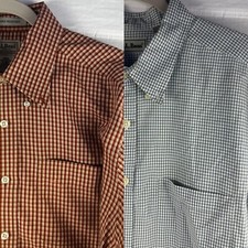 Lot of 2 L.L. Bean Oxford Shirts