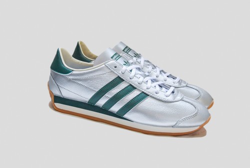 Adidas Country OG W Plata/Verde Tallas 8 9 9.5 10 10.5 11 Originals IE8412 - Imagen 3 de 5