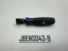 Snap-on Tools Usa New Power Blue Soft Grip Feeler Gauge Holder Fb336mb-1 Snap-on Tools Usa New Power Blue Soft Grip Feeler Gauge Holder Fb336mb-1