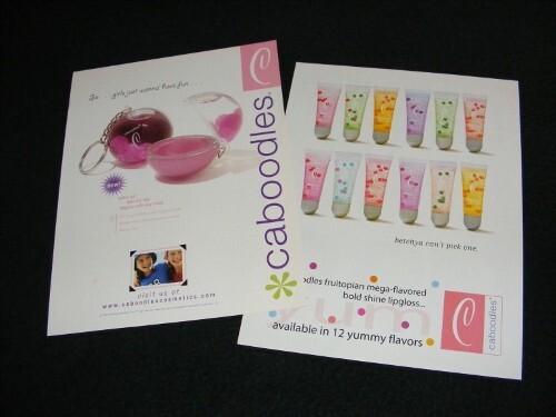 CABOODLES magazine clippings print ads for Cosmetics - Picture 3 of 3